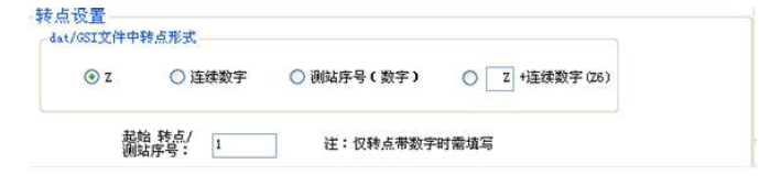 轉(zhuǎn)點(diǎn)設(shè)置
